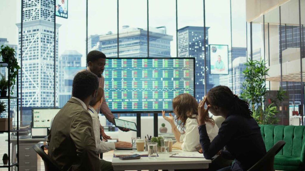 Dubai mainland business setup concept showing modern office environment representing company formation and professional workspace.